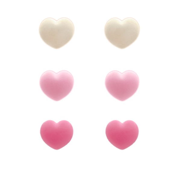 Mini Heart Stud Set - Picture 1 of 1
